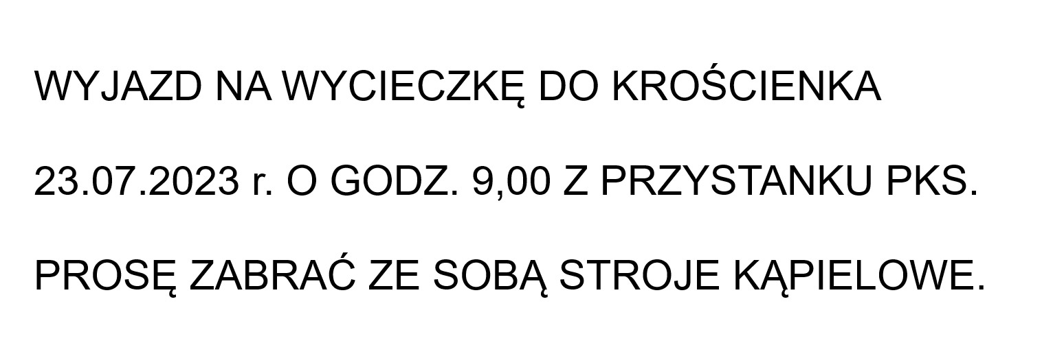 Ogłoszenie