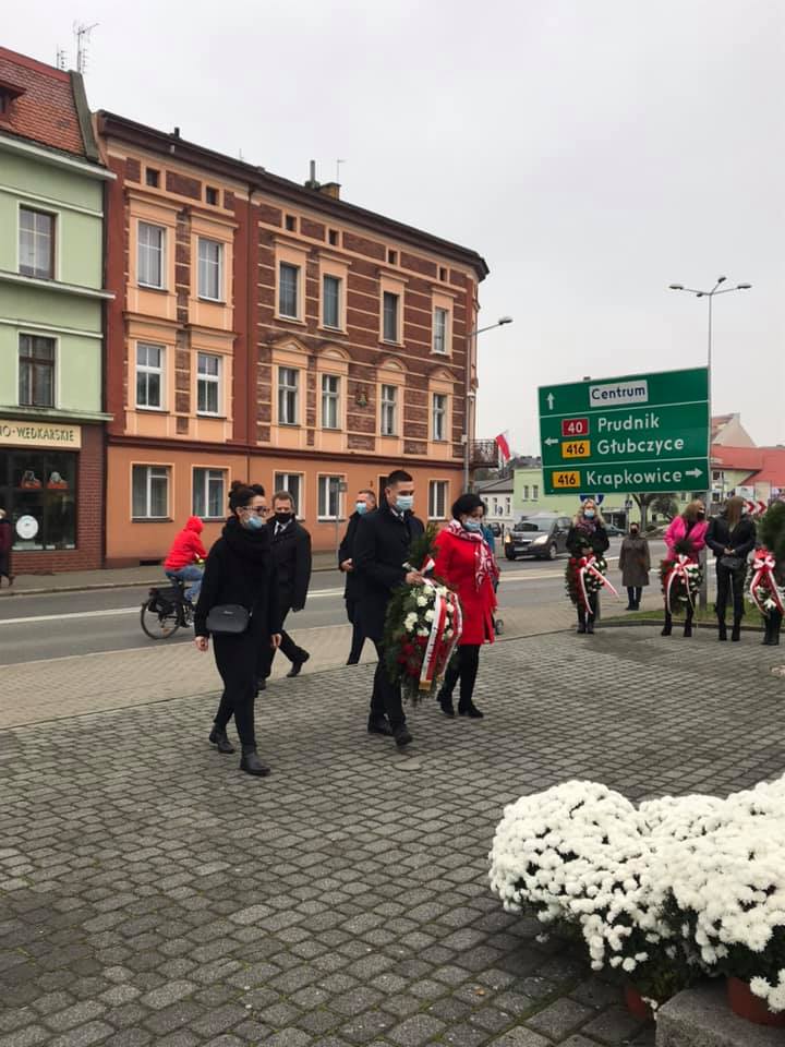 11 listopada w Głogówku złożenie kwiatów
