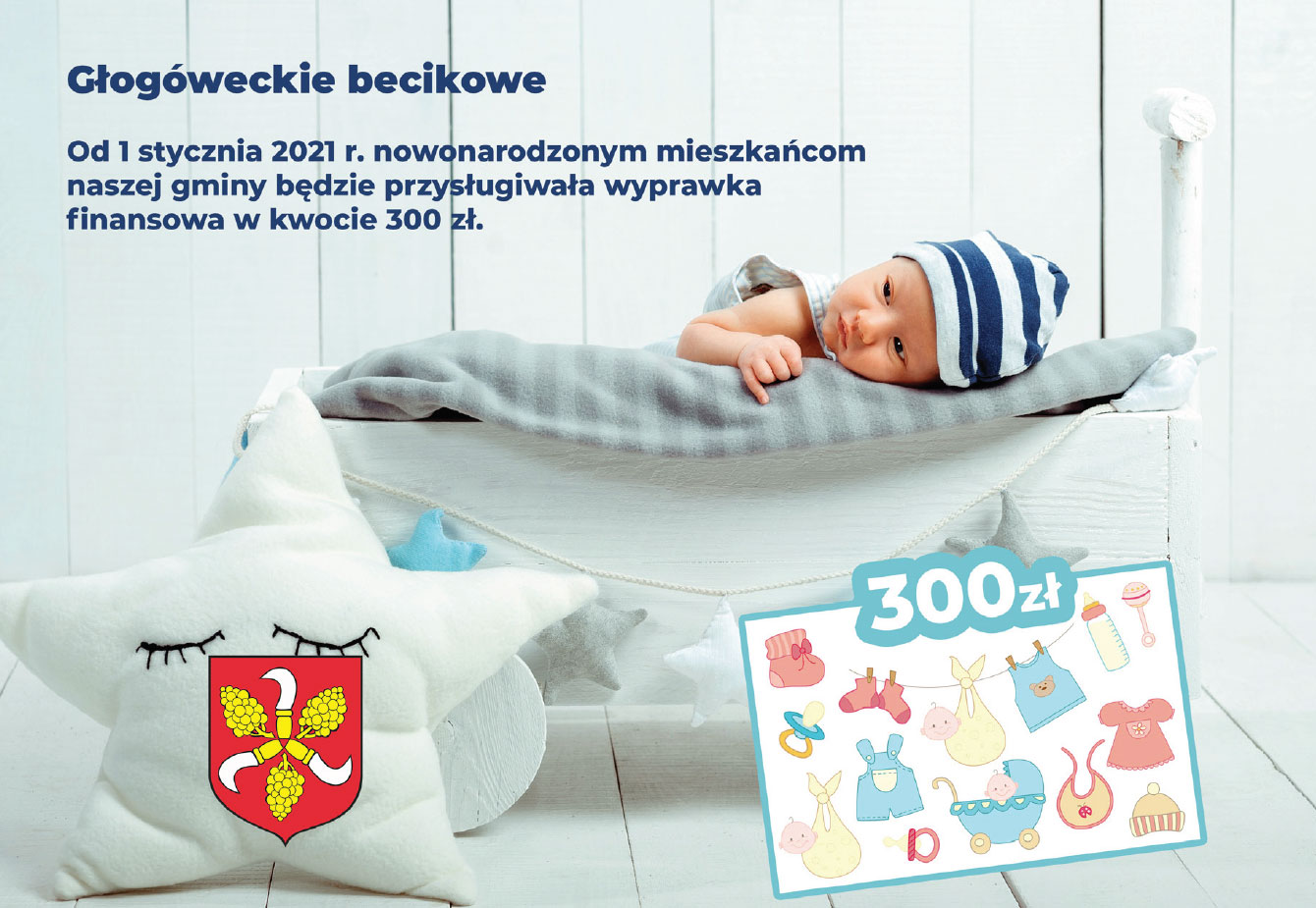 Plakat - głogóweckie becikowe
