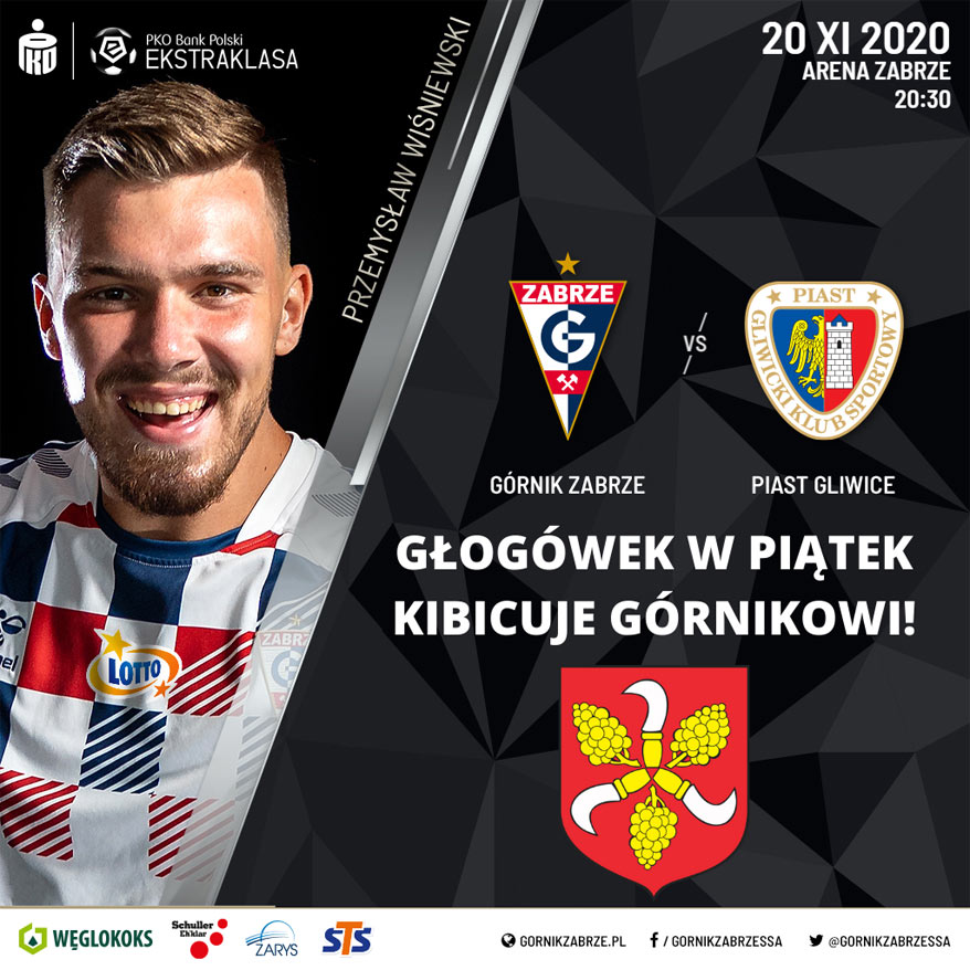 Plakat Górnik kontra Piast