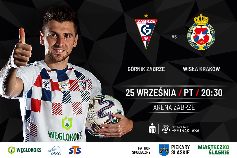 Plakat zapowiedzi meczowej
