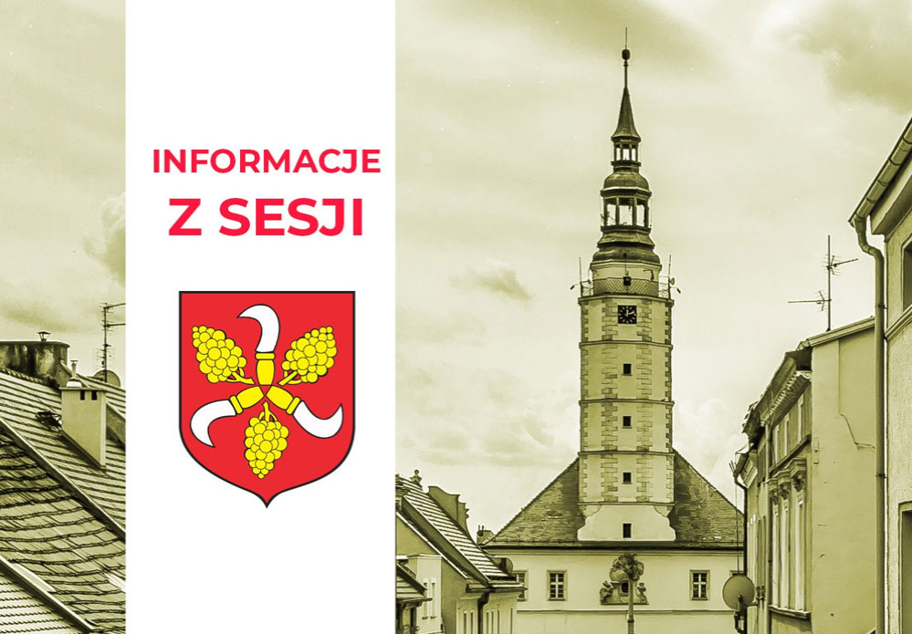 Plakat - informacje z sesji