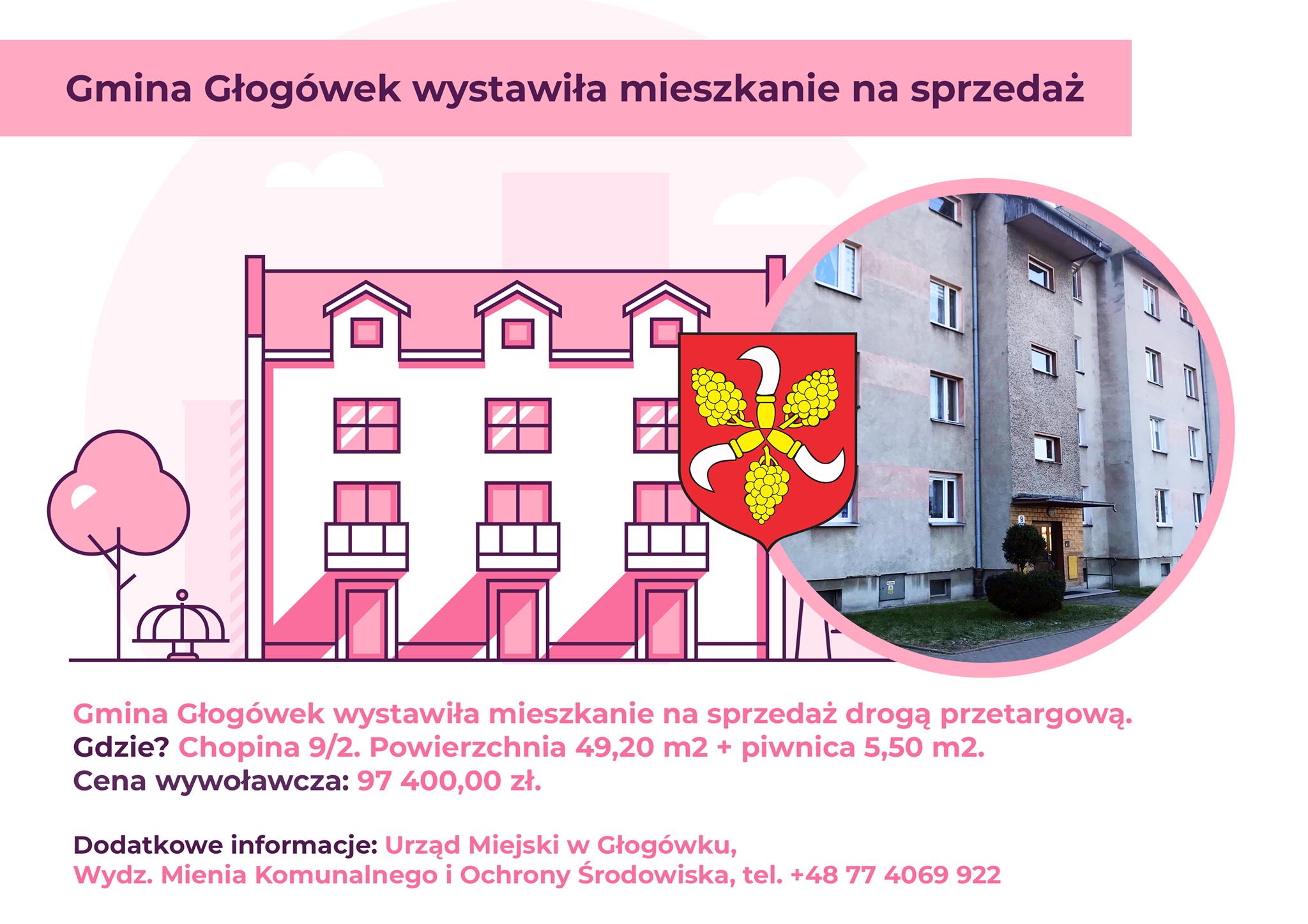 Plakat sprzedaży mieszkania