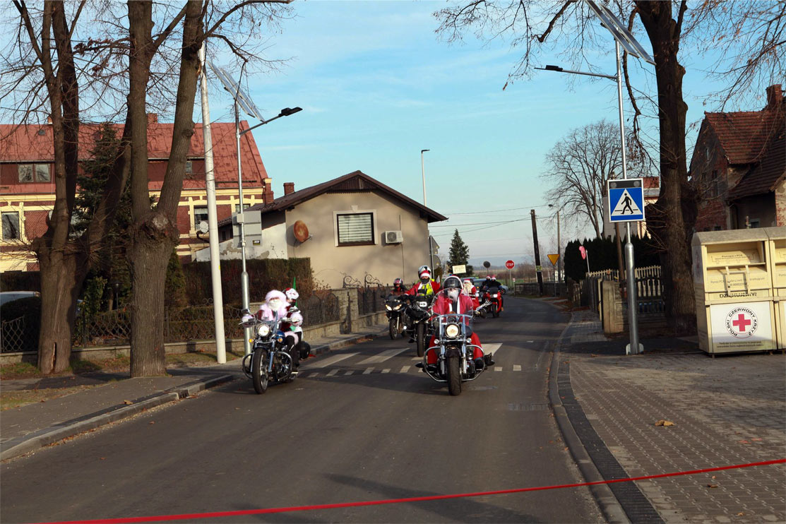 Otwarcie ul. Konopnickiej z moto-mikołajami