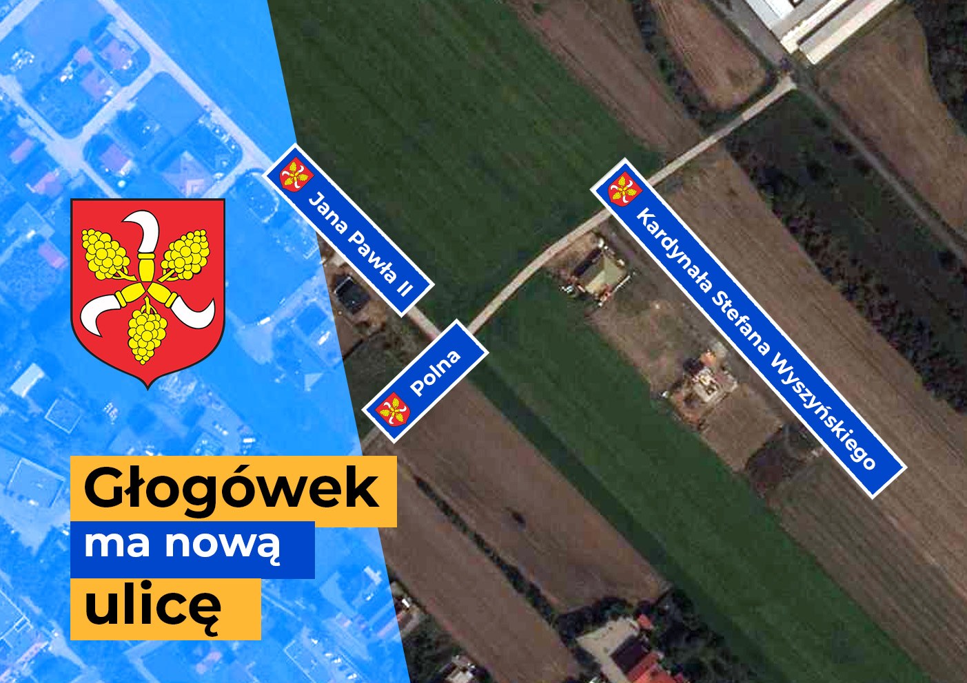Plakat nowej ulicy